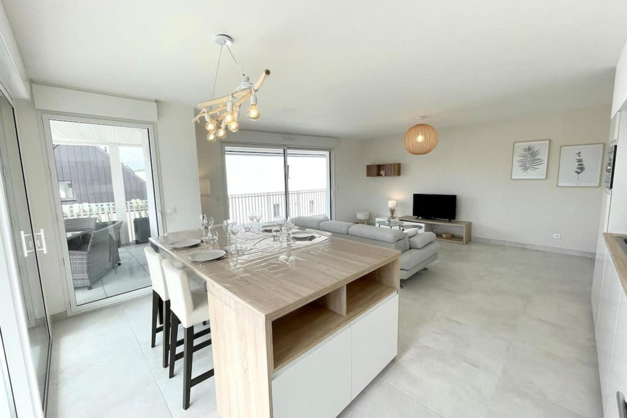 Spacieux Appartement Neuf De Standing Hyper Cosy 拉莫尔海滩 外观 照片